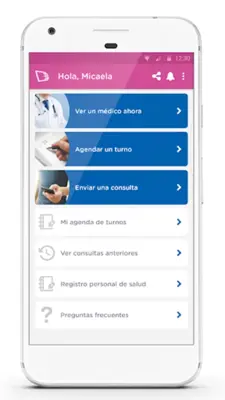 OSPAT Hola Doctor! android App screenshot 3